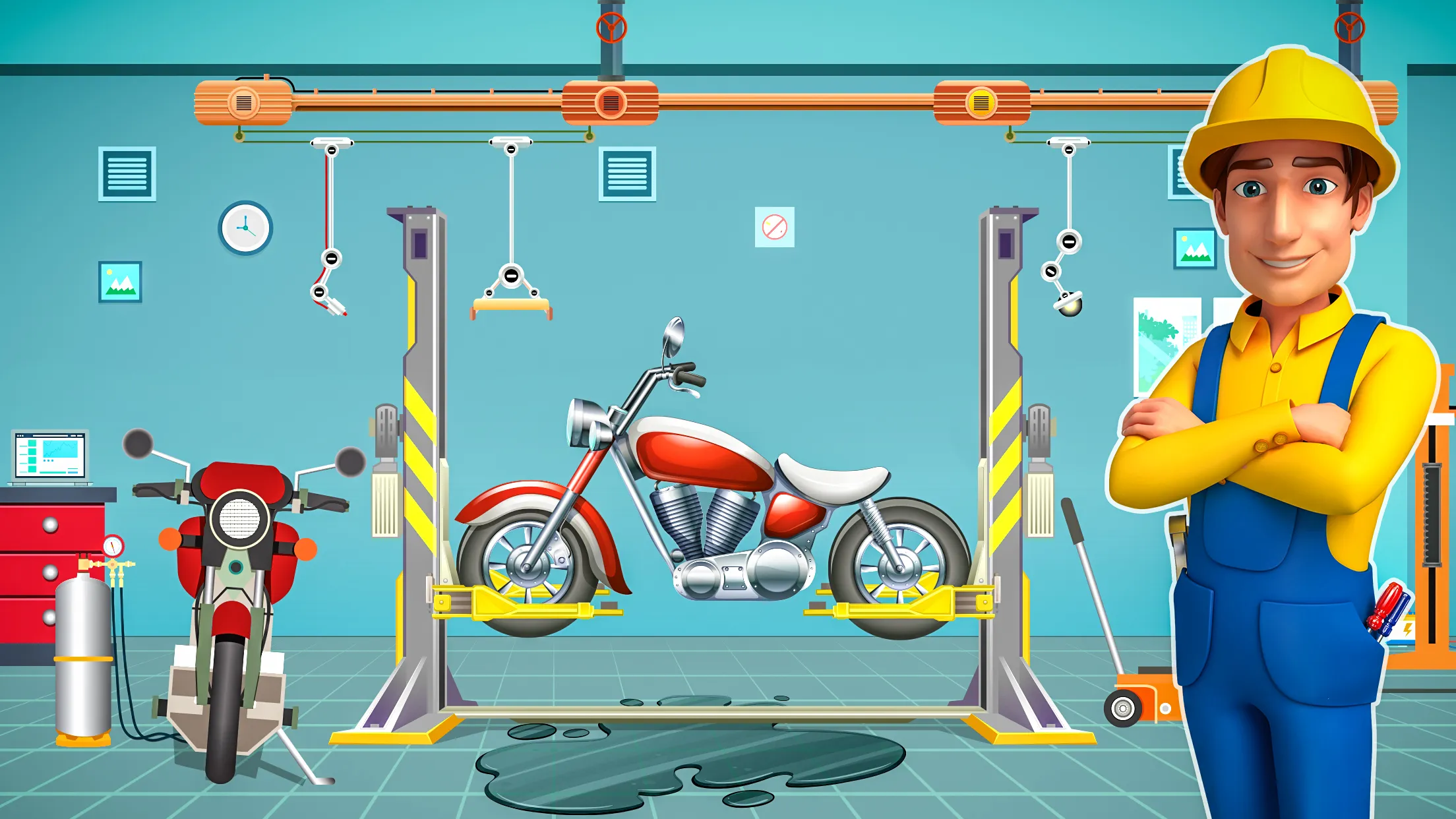 Motorcycle Factory Maker Sim | Indus Appstore | Screenshot