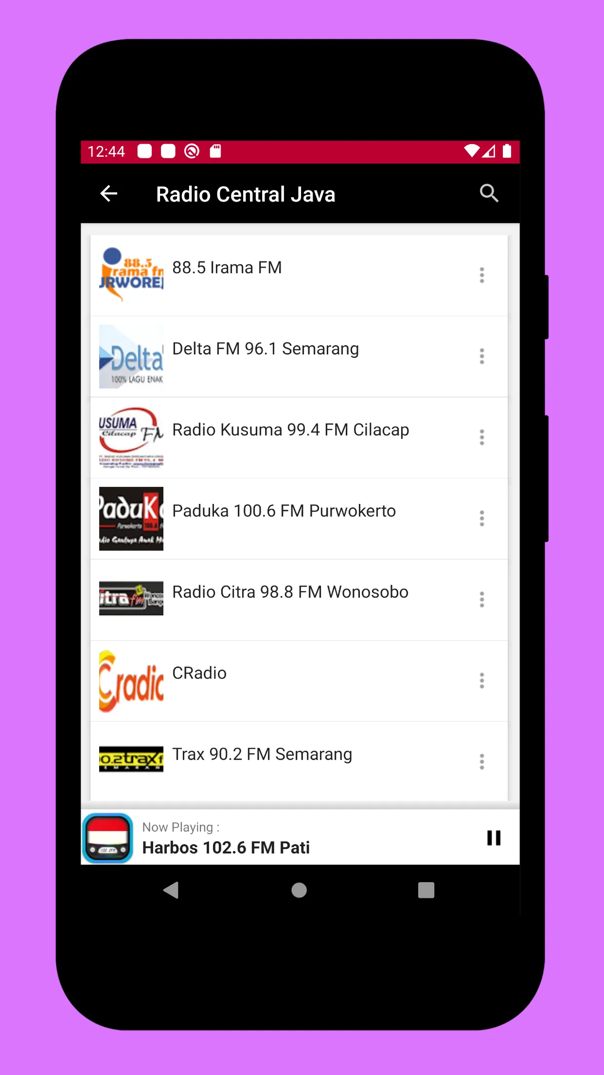 Radio Indonesia + Radio Online | Indus Appstore | Screenshot