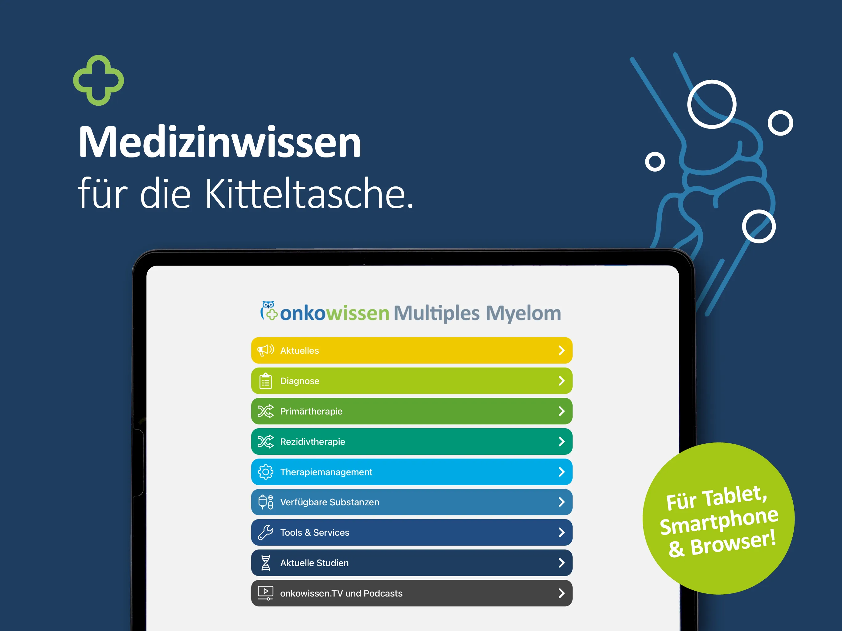 Multiples Myelom onkowissen | Indus Appstore | Screenshot