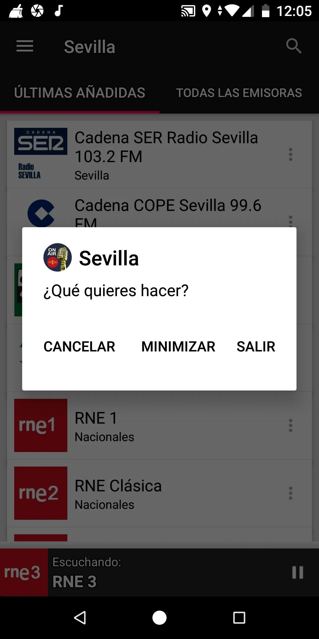 Radios de Sevilla - España | Indus Appstore | Screenshot