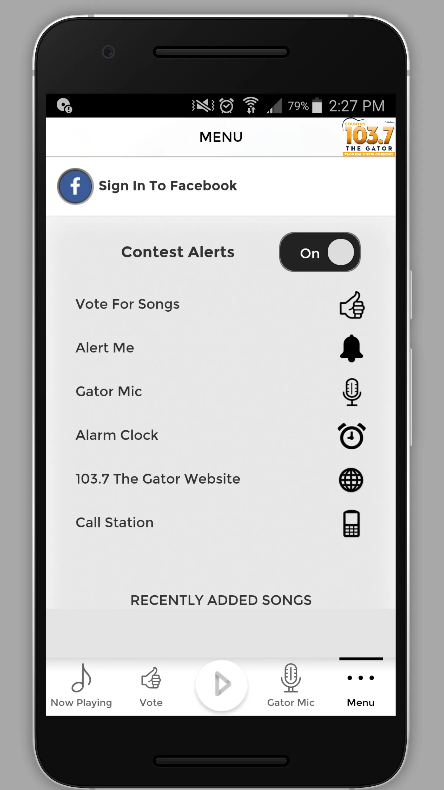 103.7 The Gator | Indus Appstore | Screenshot