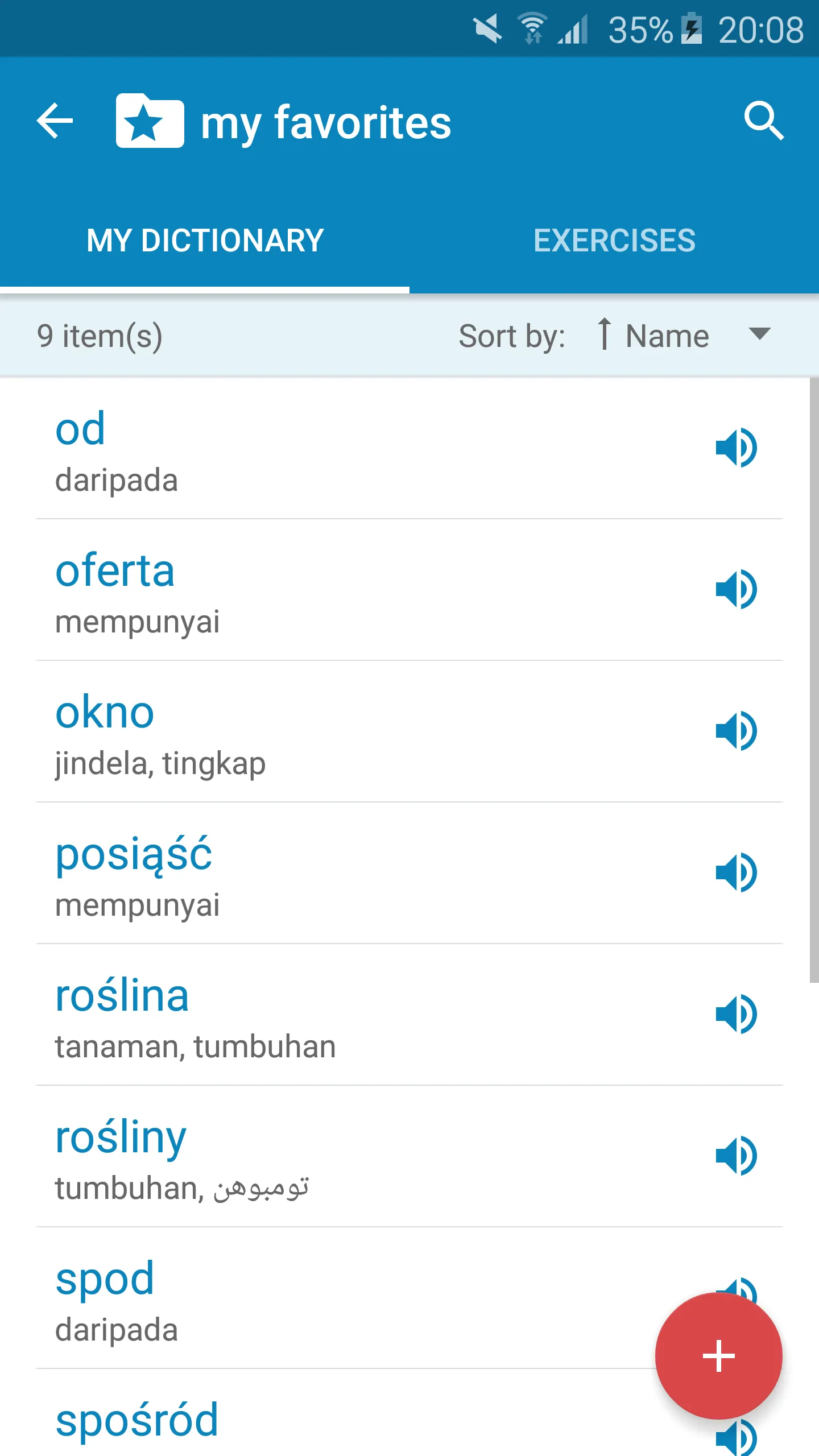 Polish-Malay Dictionary | Indus Appstore | Screenshot