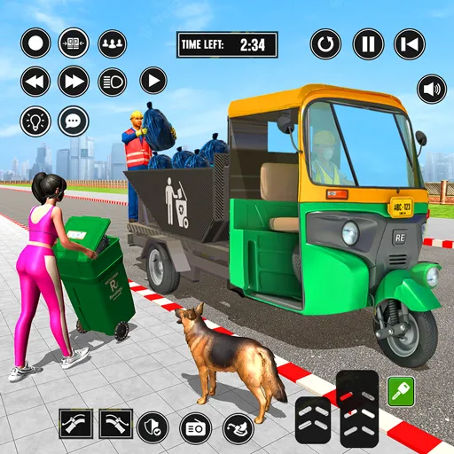 Tuk Tuk Auto Garbage Rickshaw | Indus Appstore | Screenshot