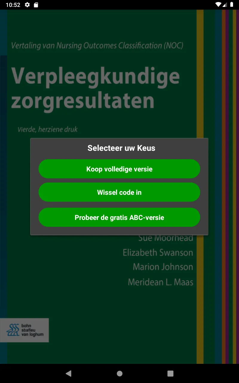 Verpleegk. zorgresultaten(NOC) | Indus Appstore | Screenshot