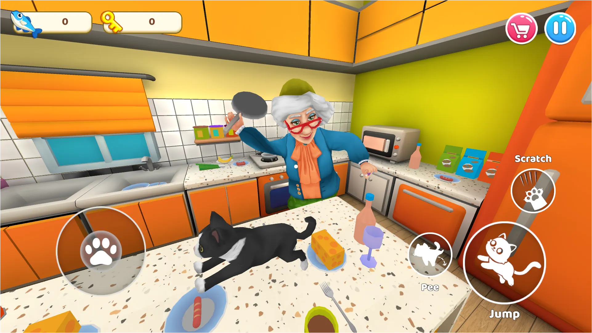 Cat Mayhem: Gran’s Angry | Indus Appstore | Screenshot