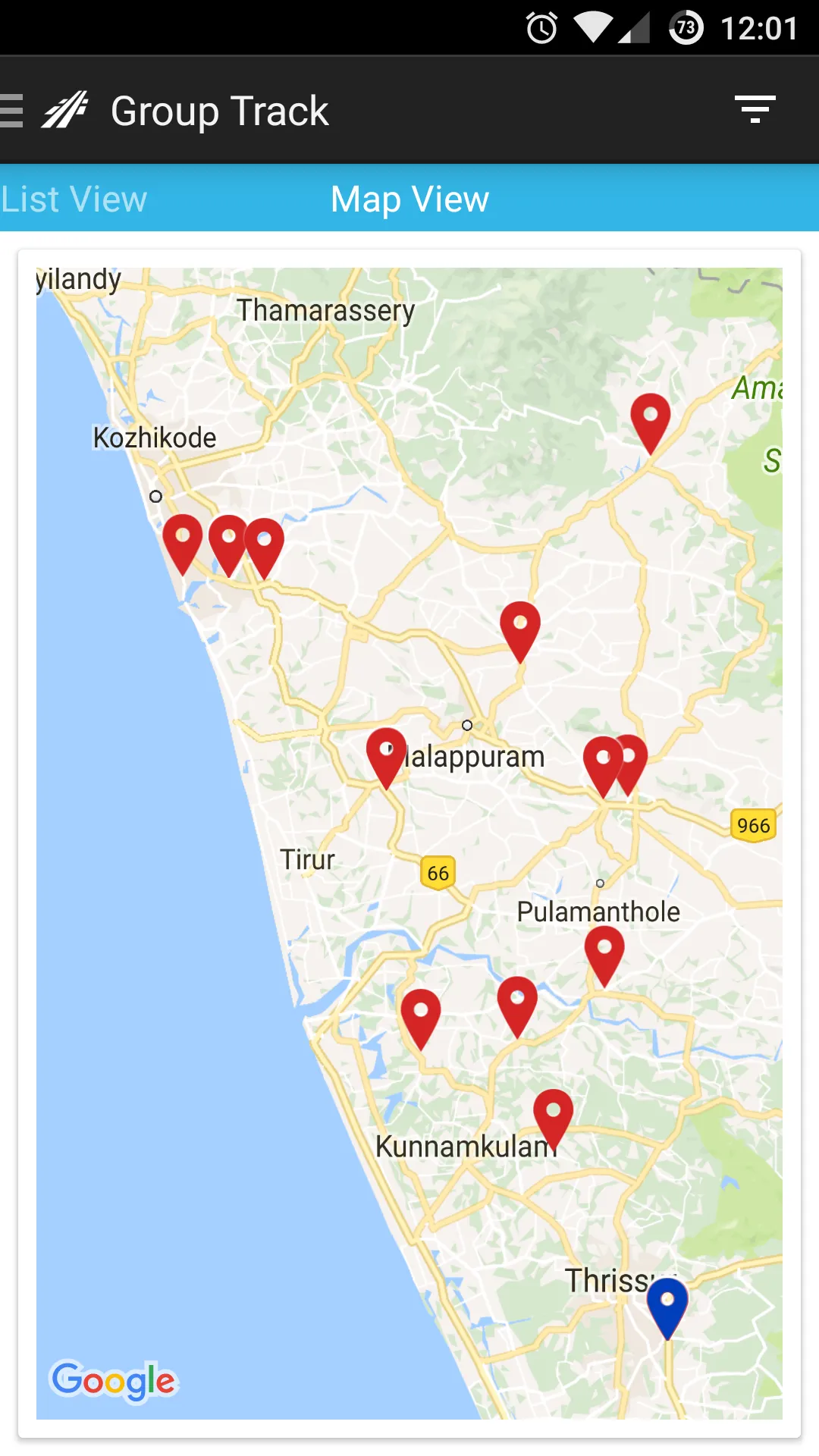 Hashtrace Vehicle Tracking Sys | Indus Appstore | Screenshot