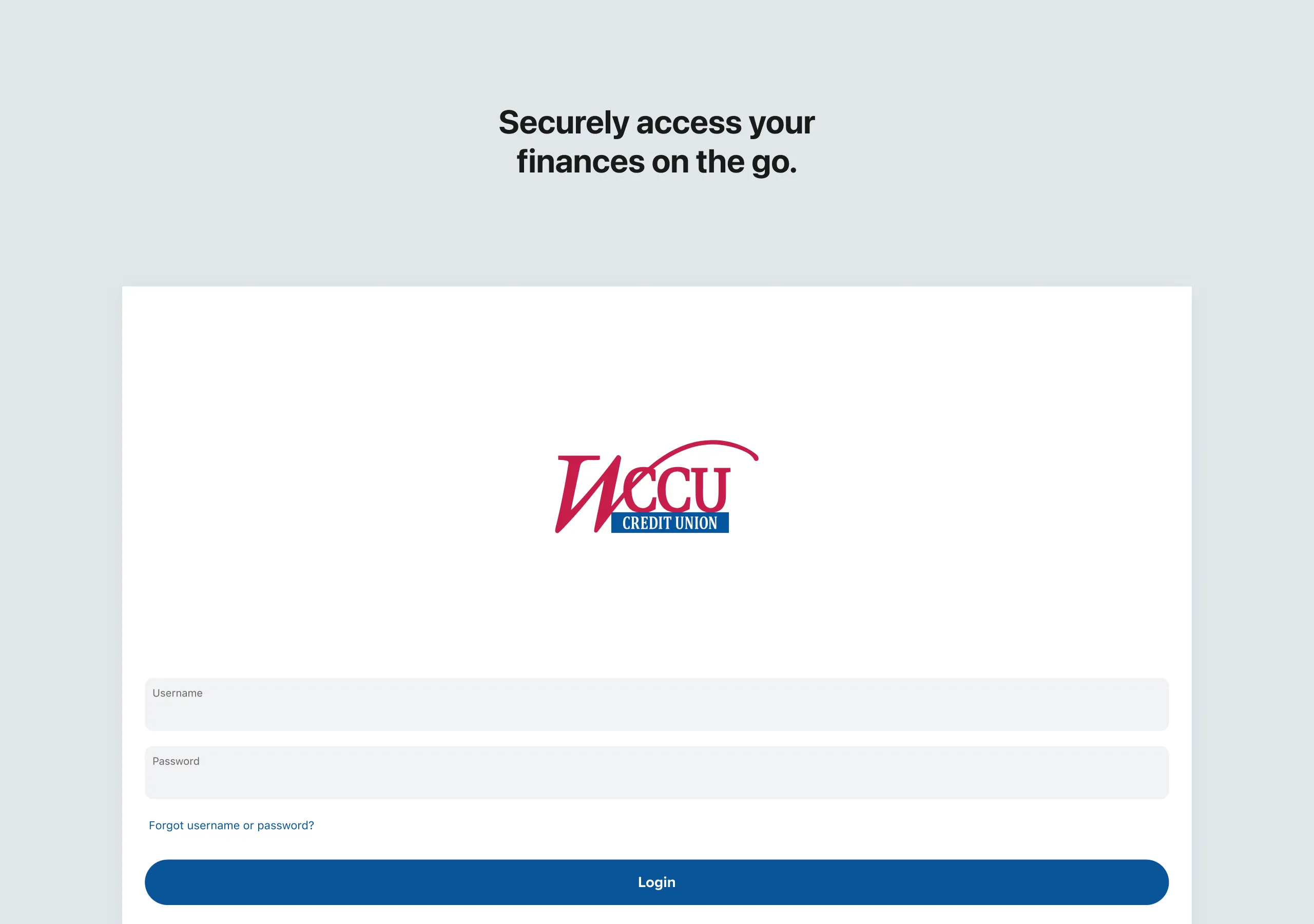 WCCU Credit Union | Indus Appstore | Screenshot