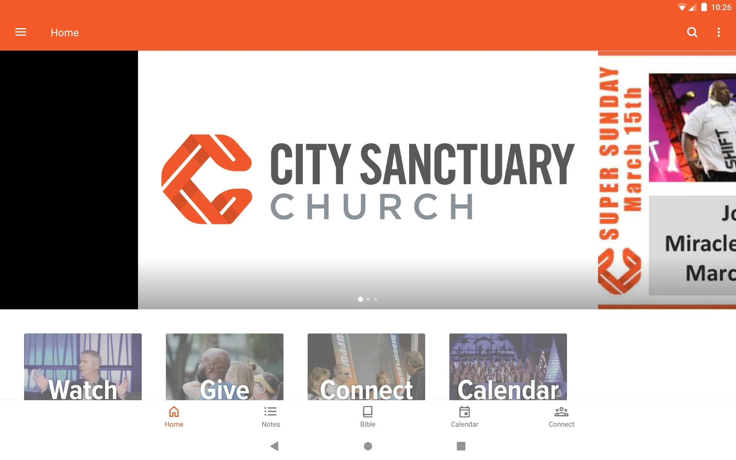 City Sanctuary Church | Indus Appstore | Screenshot