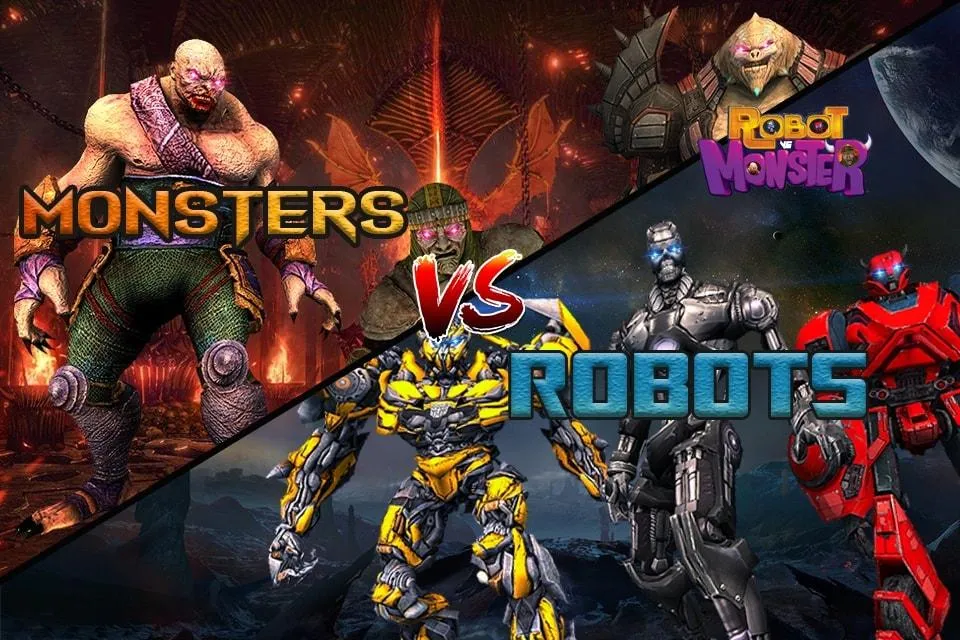 Monster vs Robot Extreme Fight | Indus Appstore | Screenshot