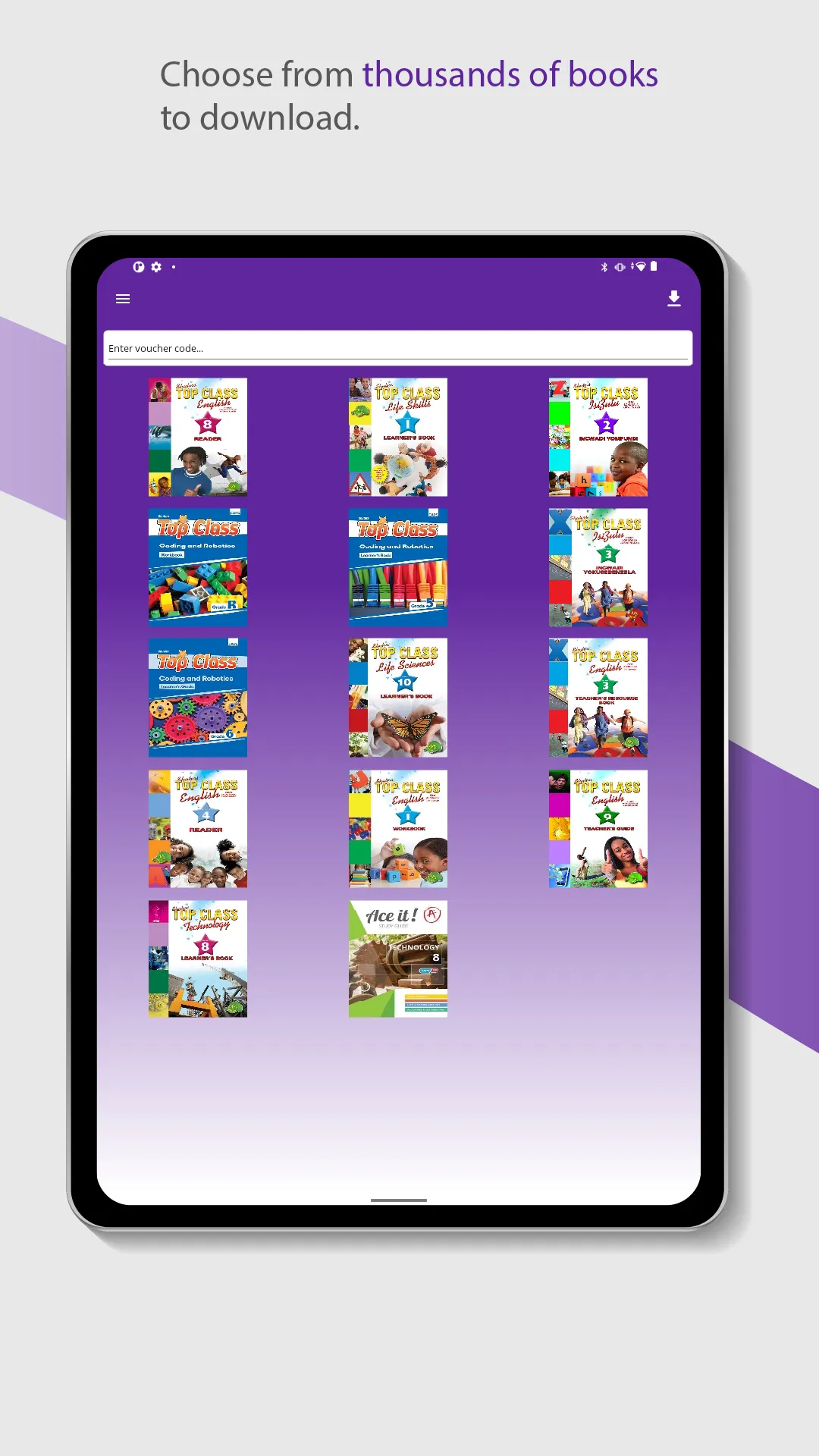 eduReader | Indus Appstore | Screenshot