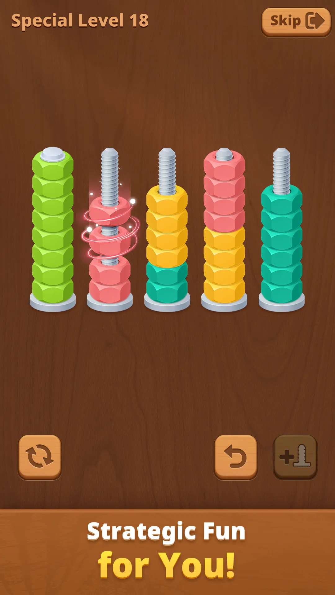 Nuts Sort Journey | Indus Appstore | Screenshot