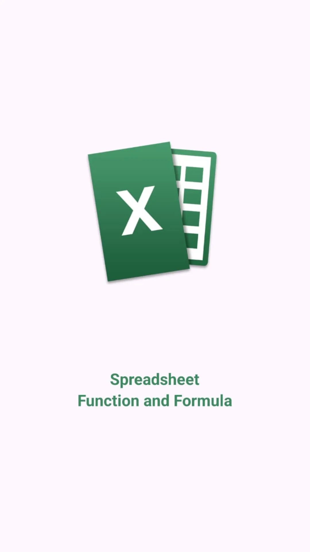 Spreadsheet Function & Formula | Indus Appstore | Screenshot