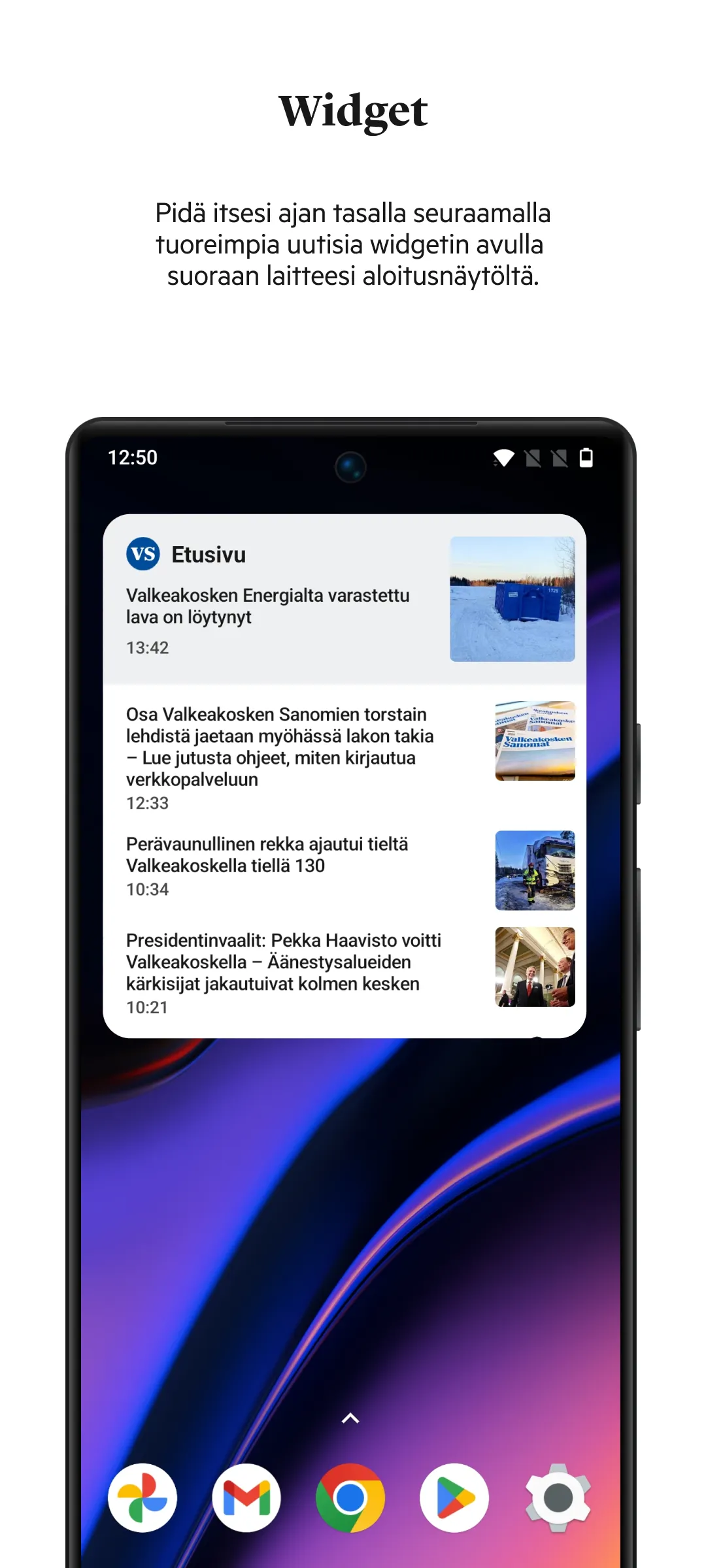 Valkeakosken Sanomat | Indus Appstore | Screenshot