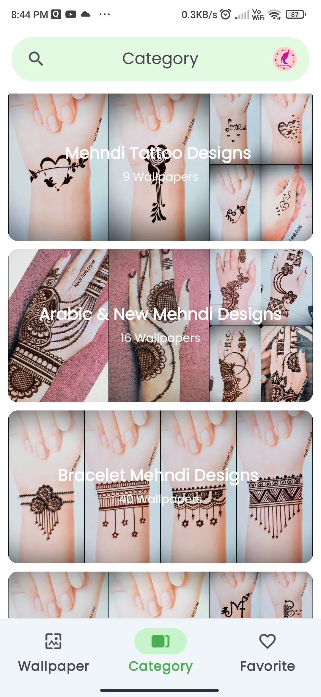 Mehndi Designs | Indus Appstore | Screenshot