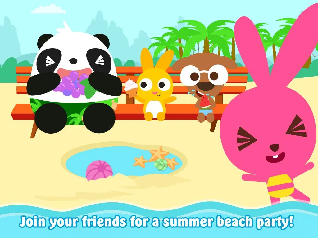 Purple Pink Summer Beach | Indus Appstore | Screenshot