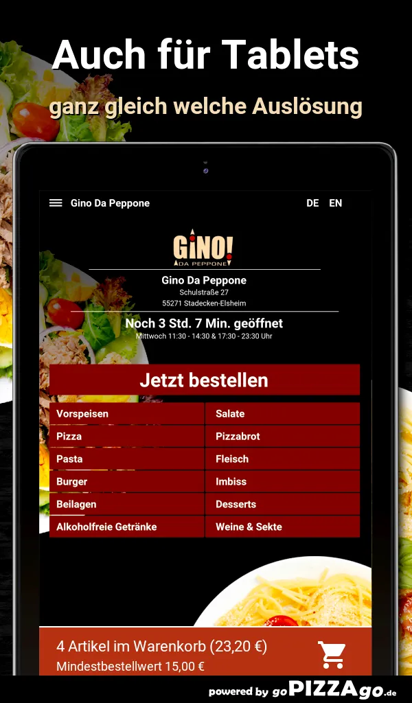 Gino Da Peppone Stadecken-Elsh | Indus Appstore | Screenshot