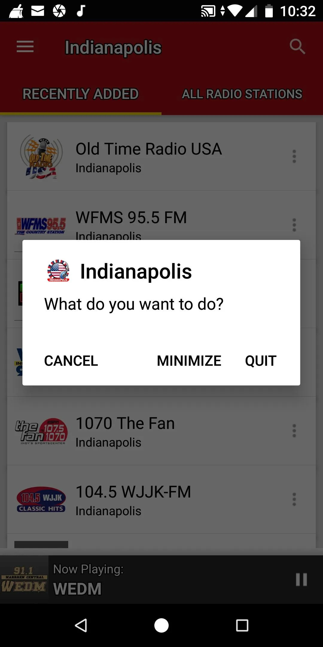 Indianapolis Radio Stations | Indus Appstore | Screenshot