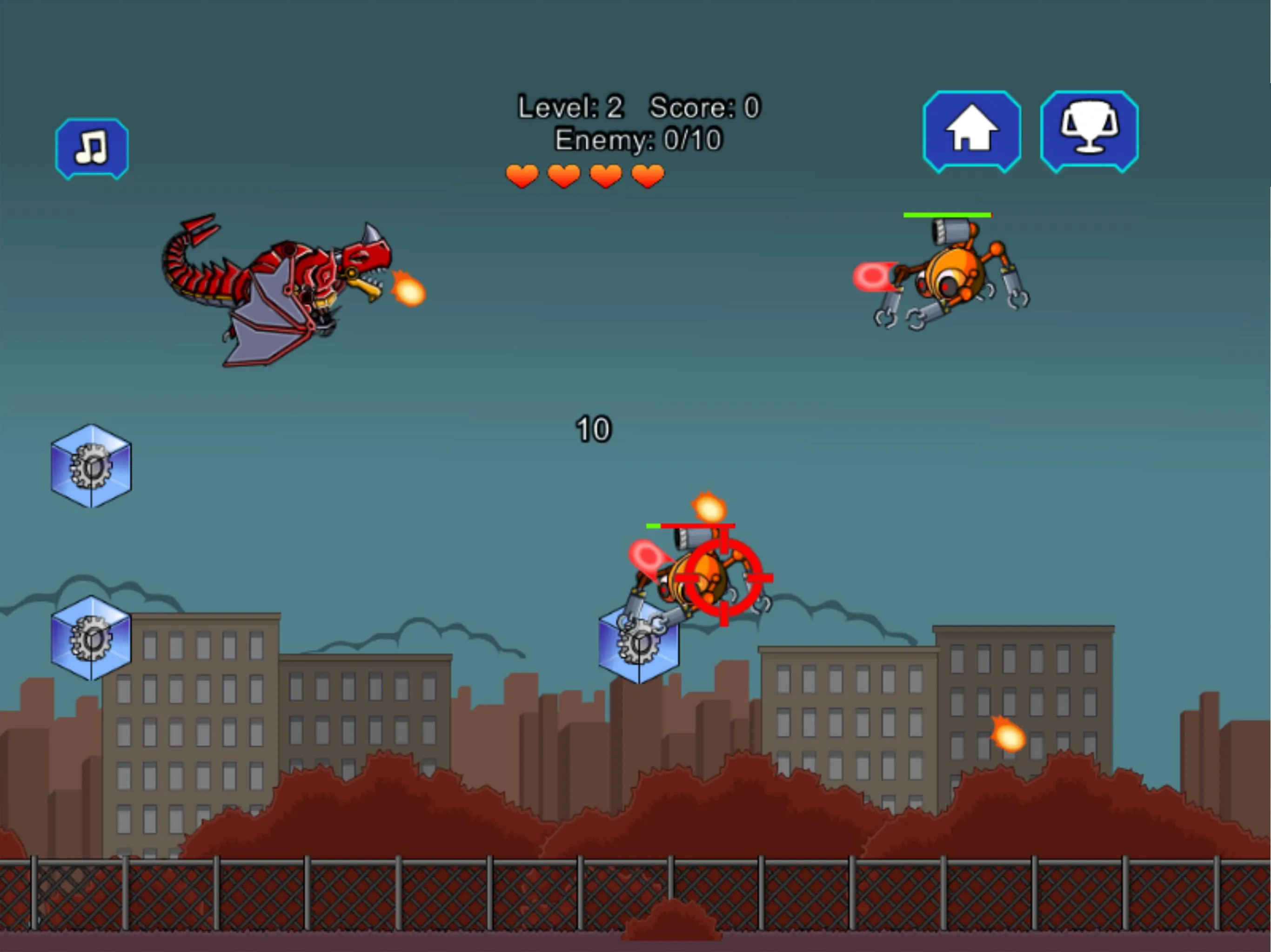 Robot Terminator Fire Dragon | Indus Appstore | Screenshot