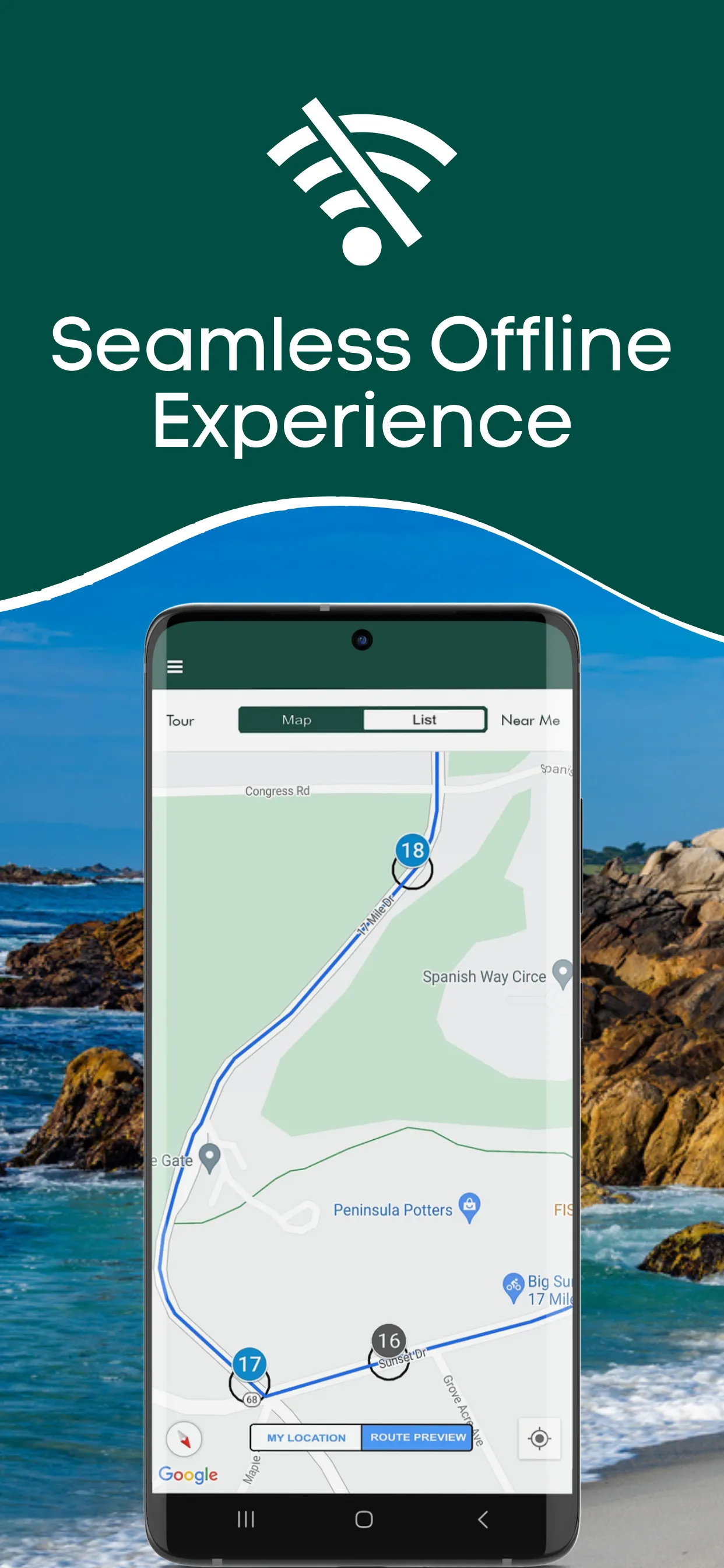 17 Mile Drive Audio Tour Guide | Indus Appstore | Screenshot