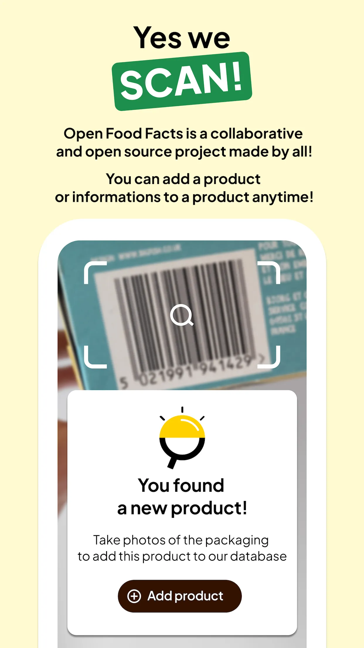 Open Food Facts - Food scanner | Indus Appstore | Screenshot