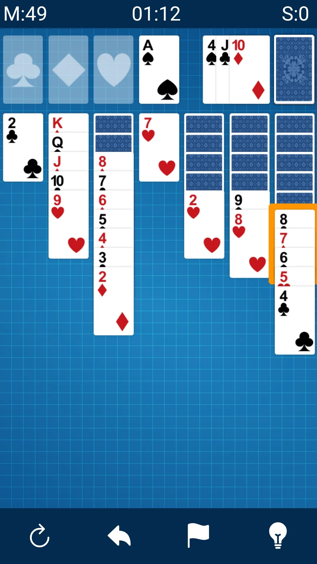 Klondike Solitaire | Indus Appstore | Screenshot