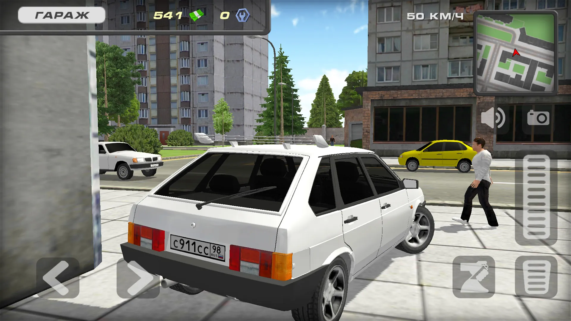 Lada 2109 Russian Car Driver | Indus Appstore | Screenshot