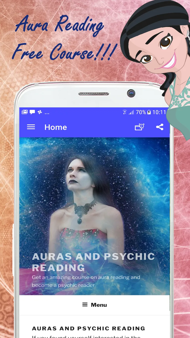 Aura reading! Spiritual Course | Indus Appstore | Screenshot