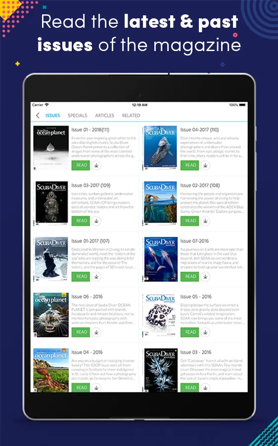 Scuba Diver Magazine | Indus Appstore | Screenshot