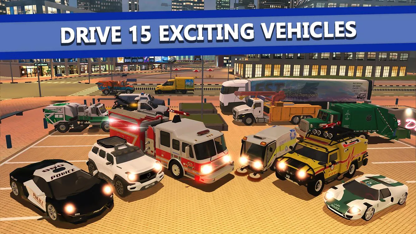 Emergency Driver Sim: City Her | Indus Appstore | Screenshot