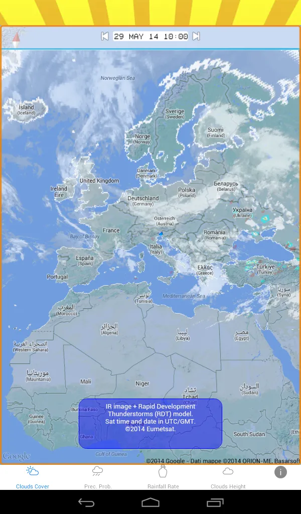 Meteo Sat | Indus Appstore | Screenshot