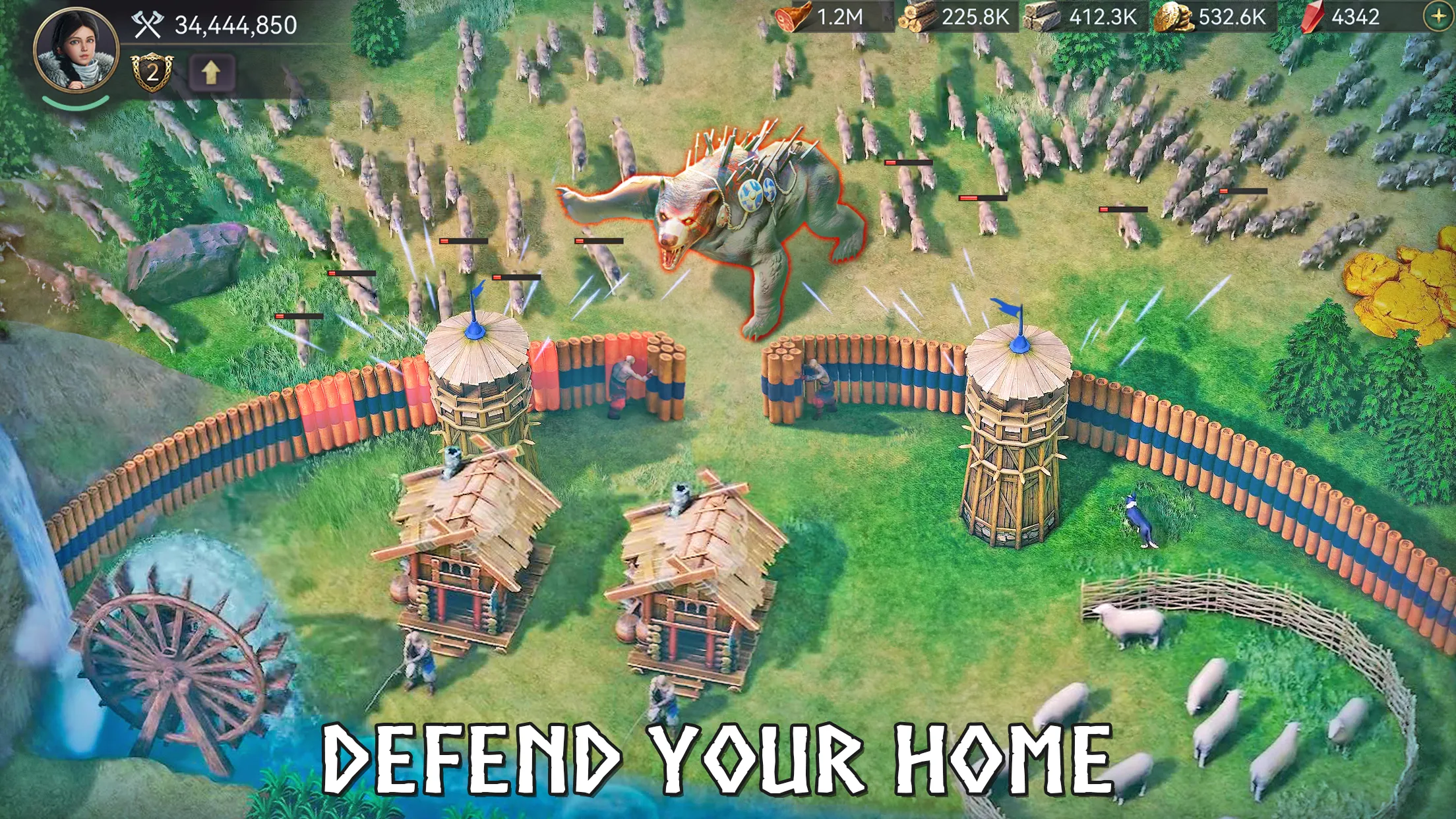 Viking Rise: Valhalla | Indus Appstore | Screenshot