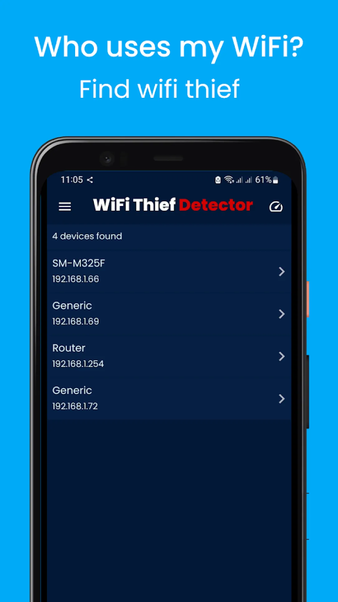 WiFi Thief Detector | Indus Appstore | Screenshot