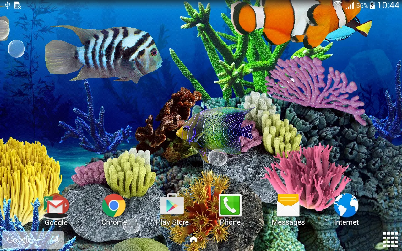 Coral Fish Live Wallpaper | Indus Appstore | Screenshot