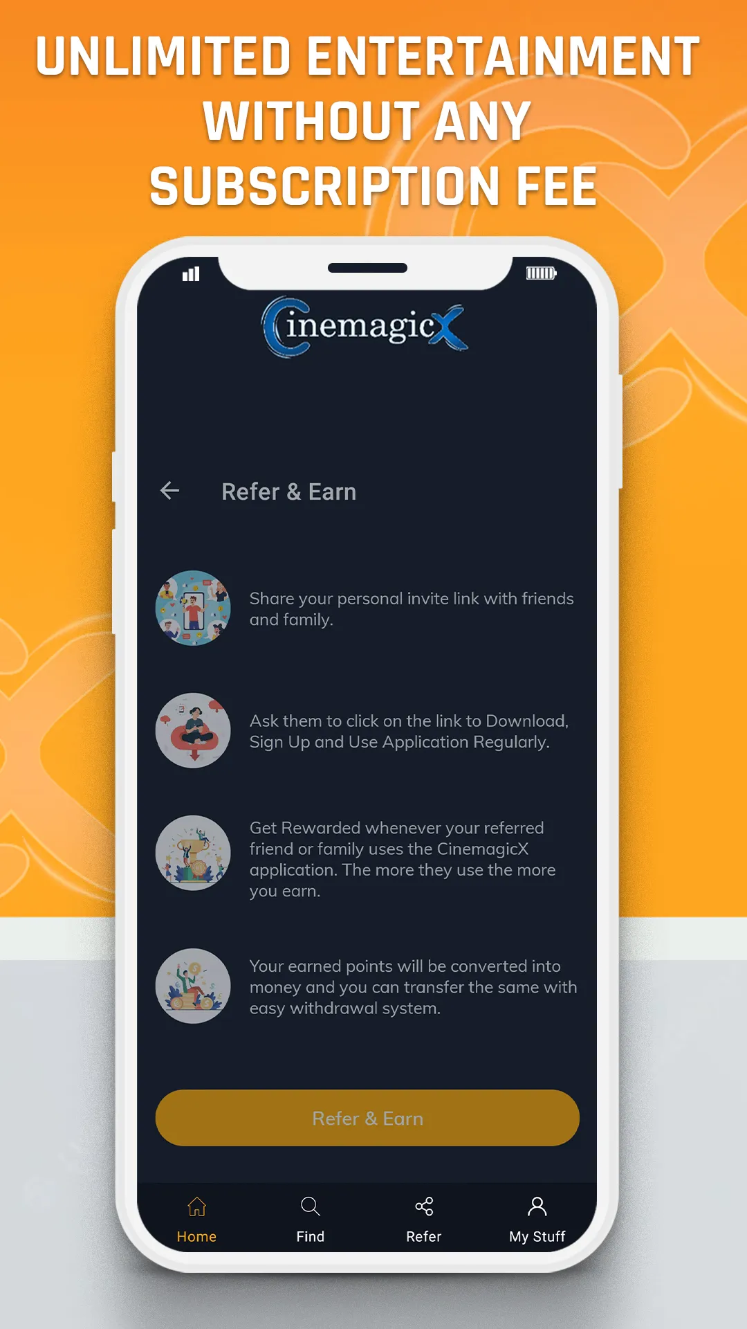 CinemagicX | Indus Appstore | Screenshot