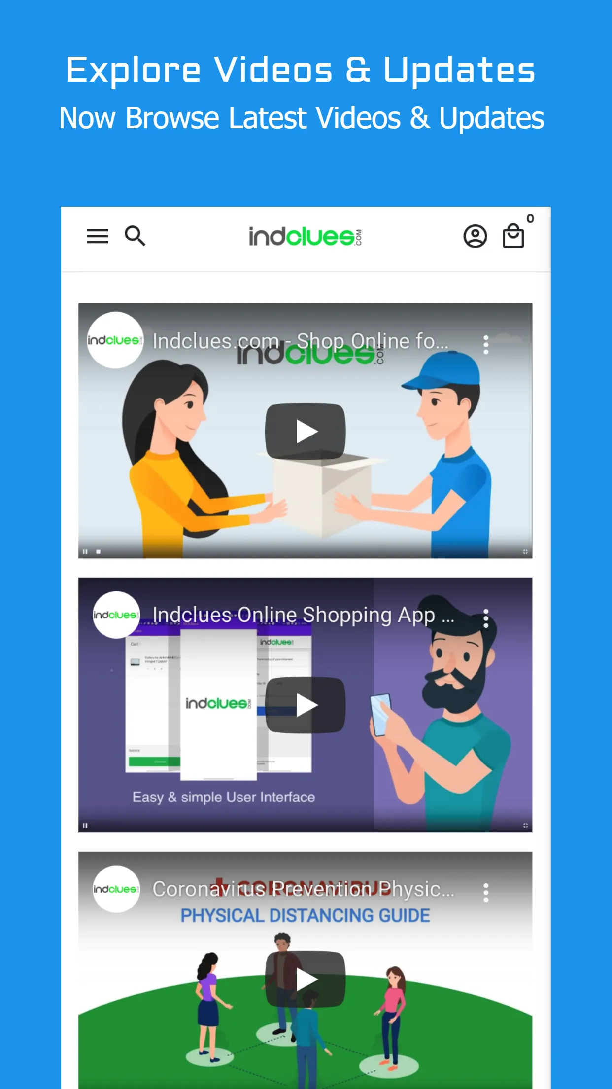 Indclues Online Shopping App | Indus Appstore | Screenshot