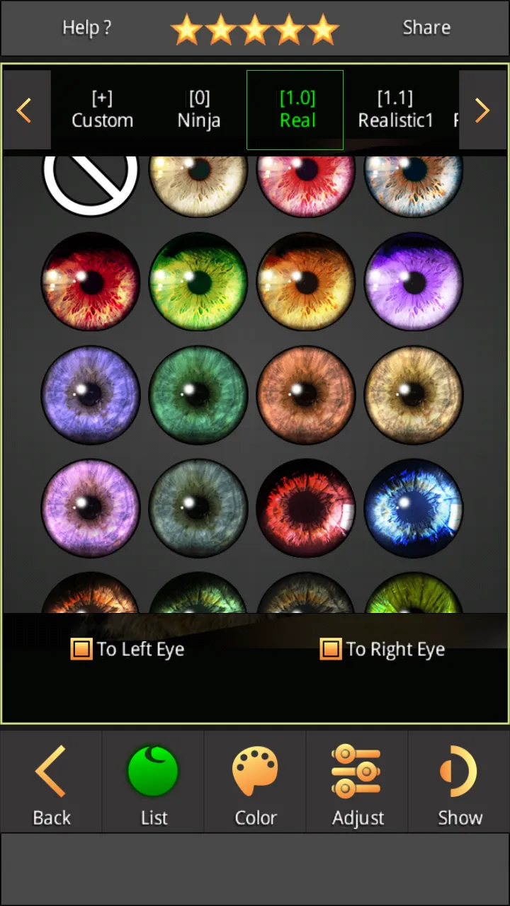 FoxEyes - Change Eye Color | Indus Appstore | Screenshot