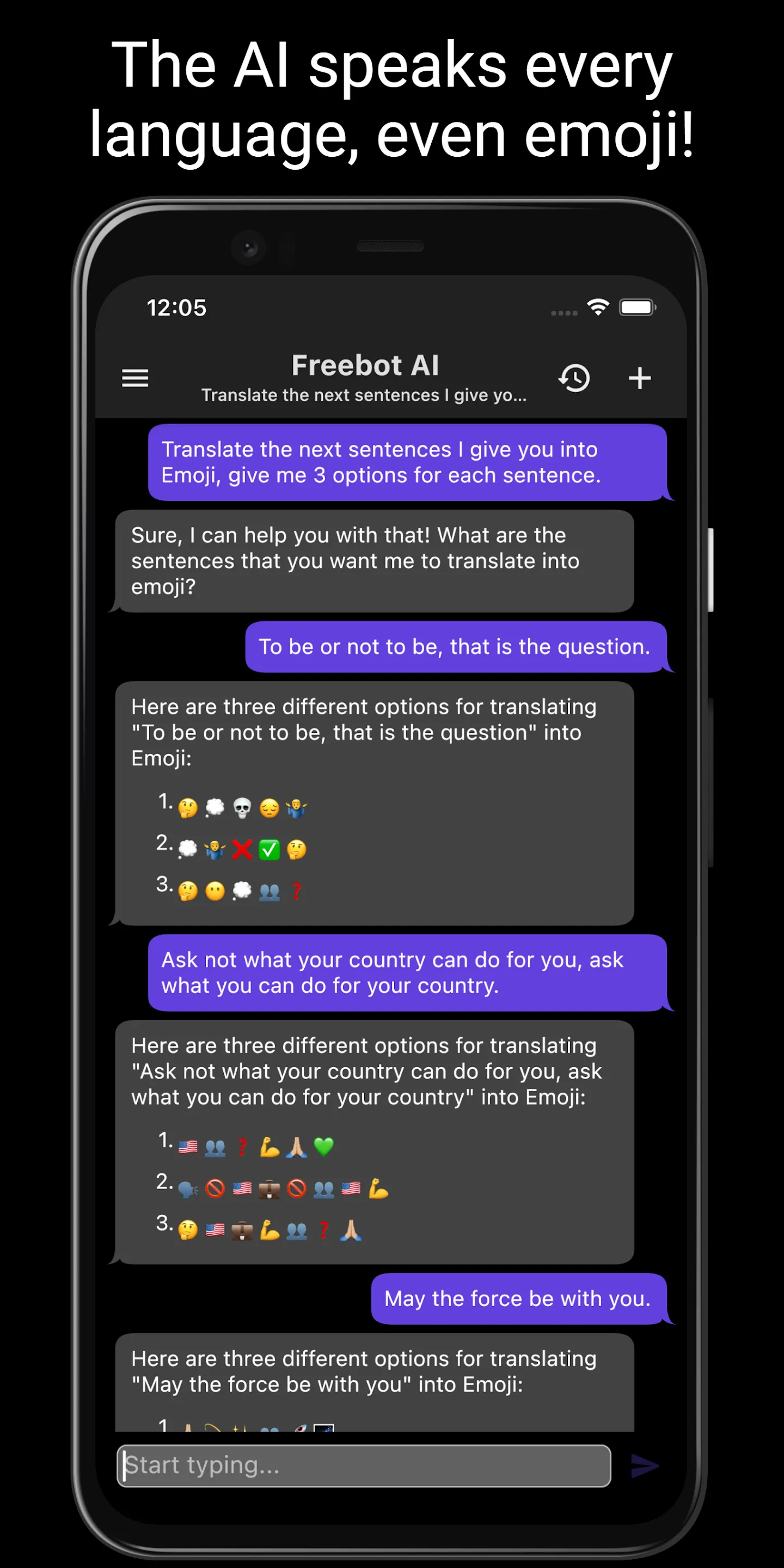 Freebot AI - Smartest Chat Bot | Indus Appstore | Screenshot