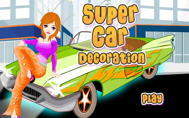 Girls Game-Decorating Car | Indus Appstore | Screenshot