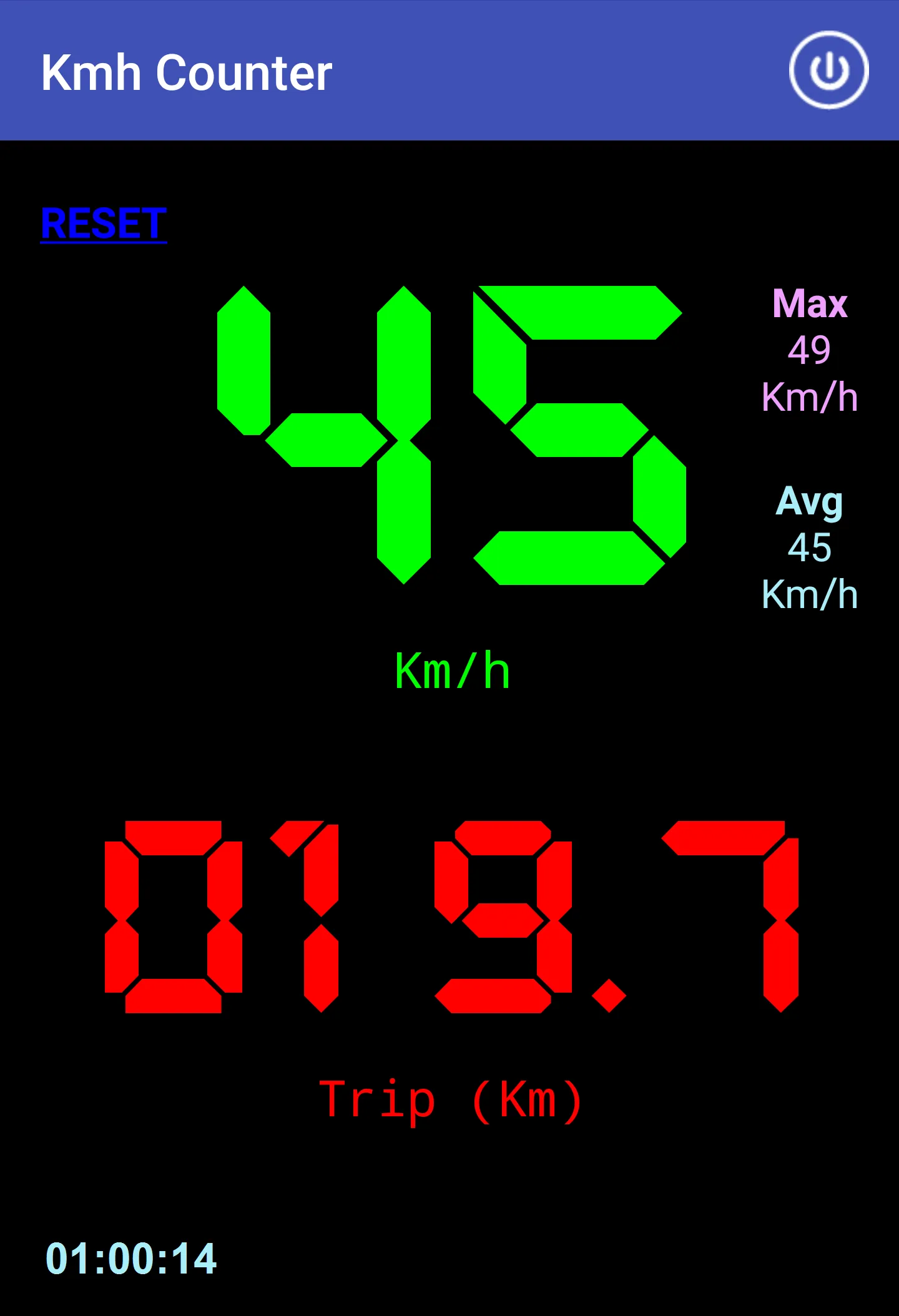 Kmh Counter (Speedometer) | Indus Appstore | Screenshot