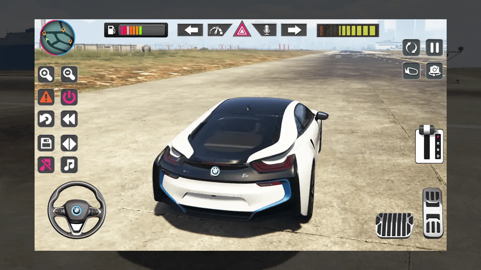 Bmw I8 Sport Drive Simulator | Indus Appstore | Screenshot