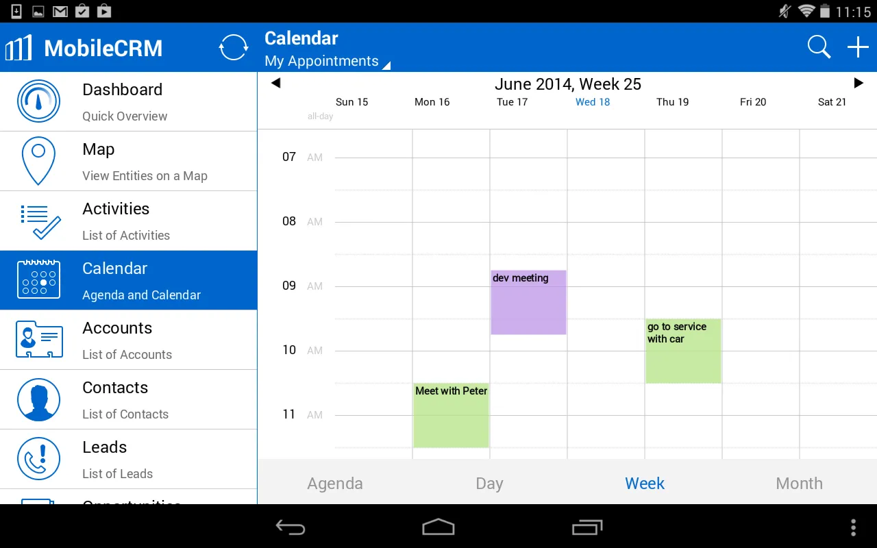 Resco Mobile CRM | Indus Appstore | Screenshot
