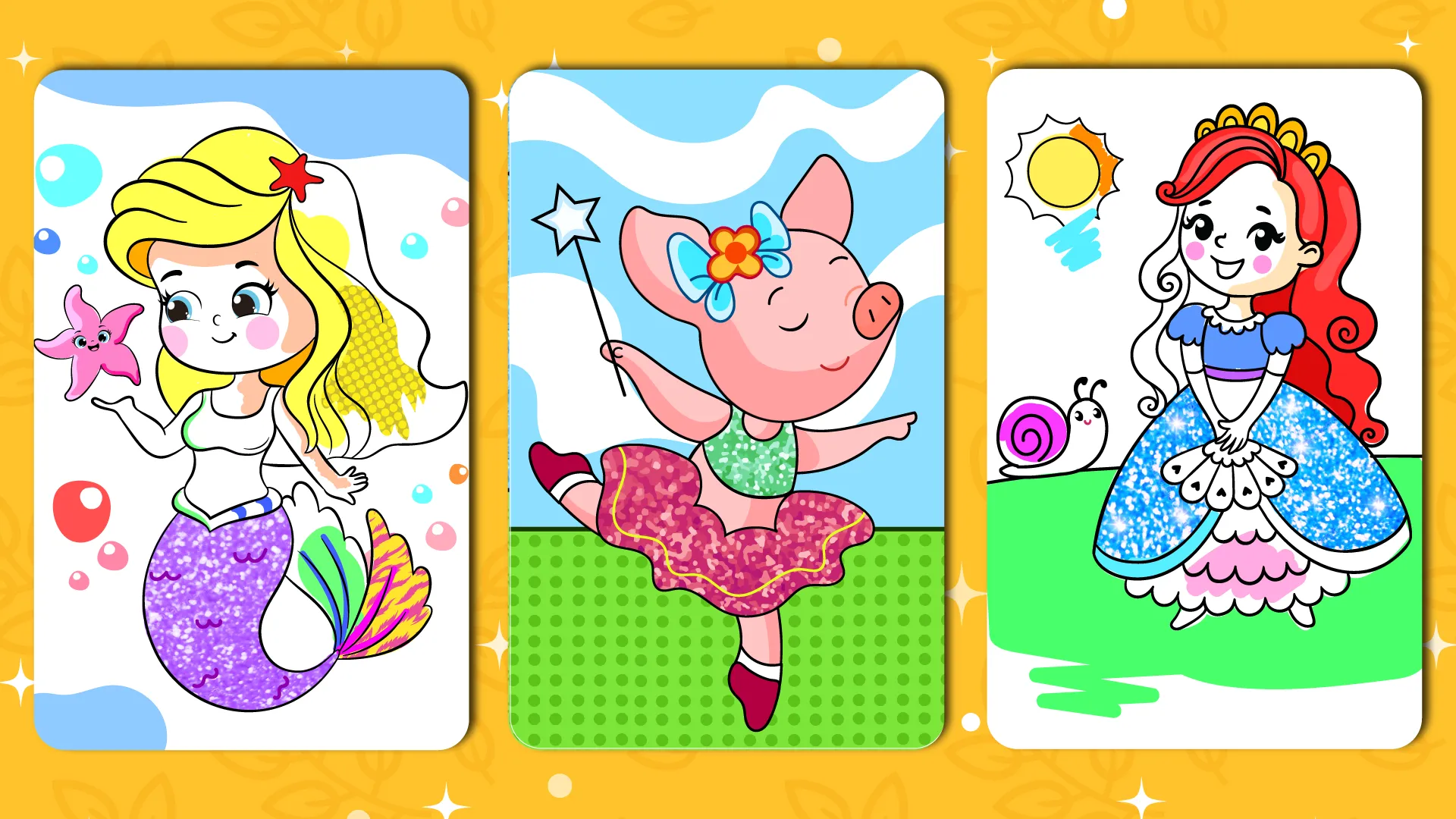 Princess Coloring Book Games | Indus Appstore | Screenshot