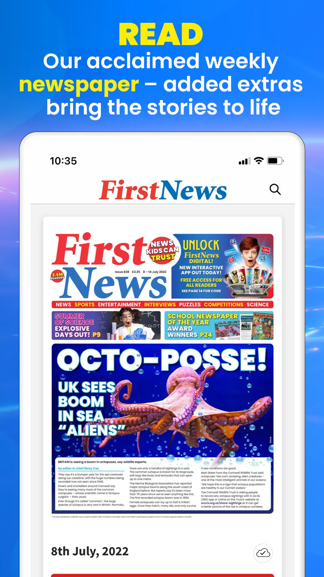 First News Newspaper | Indus Appstore | Screenshot