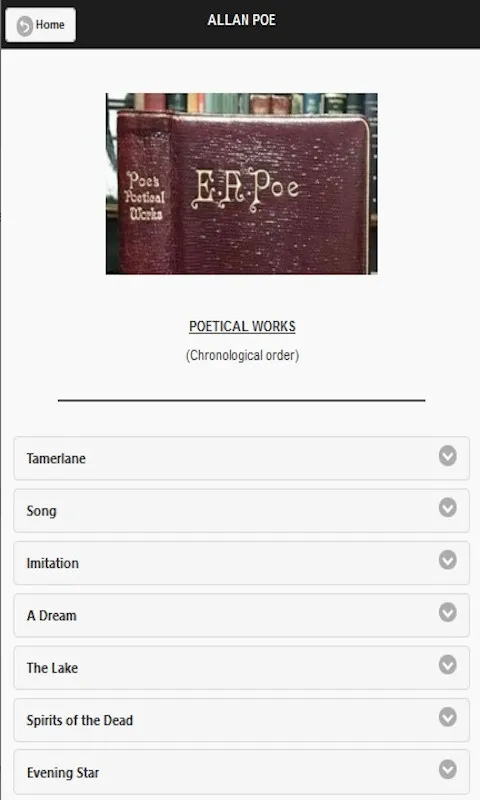 Edgar Allan Poe - tales poems | Indus Appstore | Screenshot