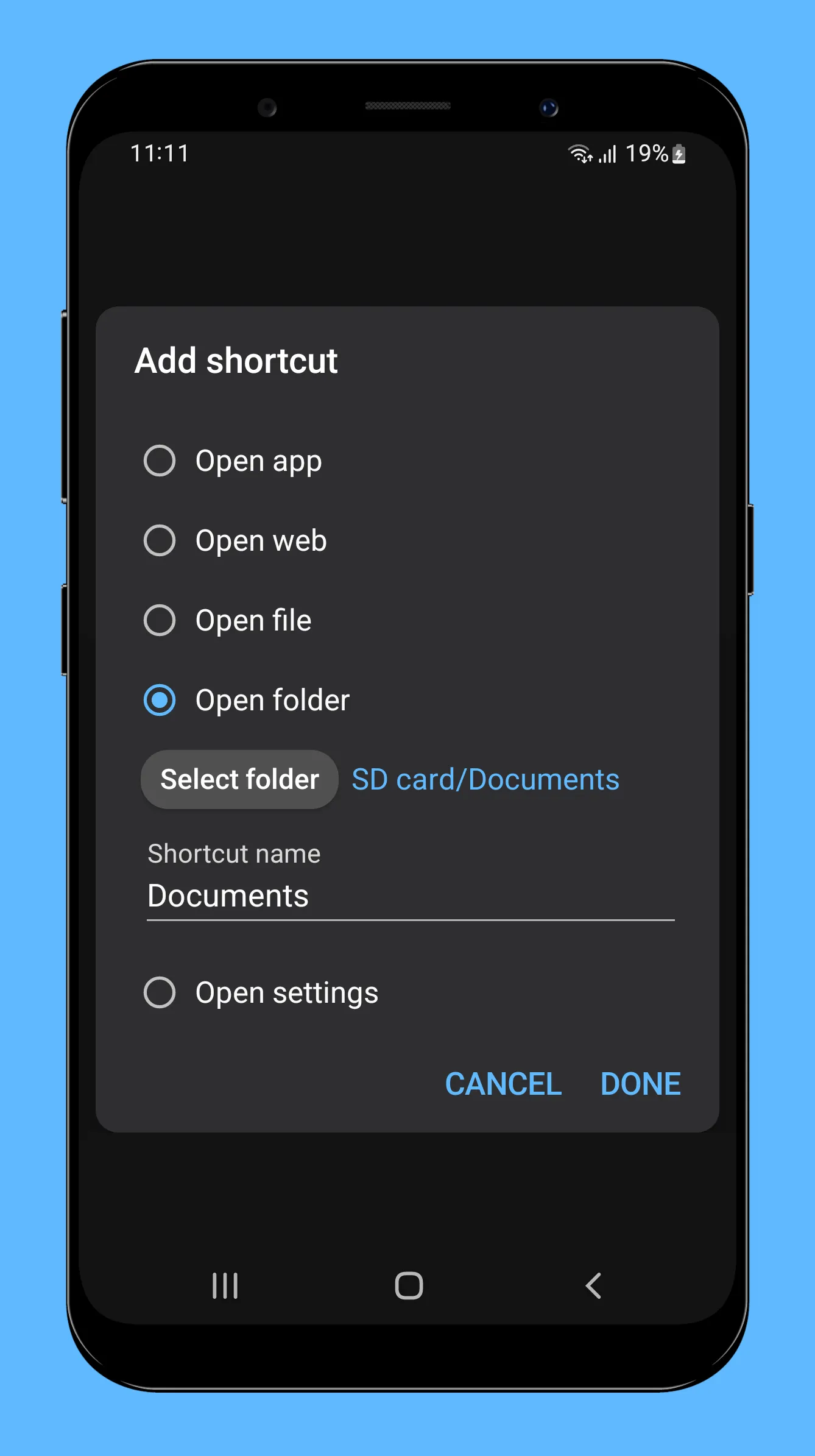 Quick Access - Shortcut Maker | Indus Appstore | Screenshot