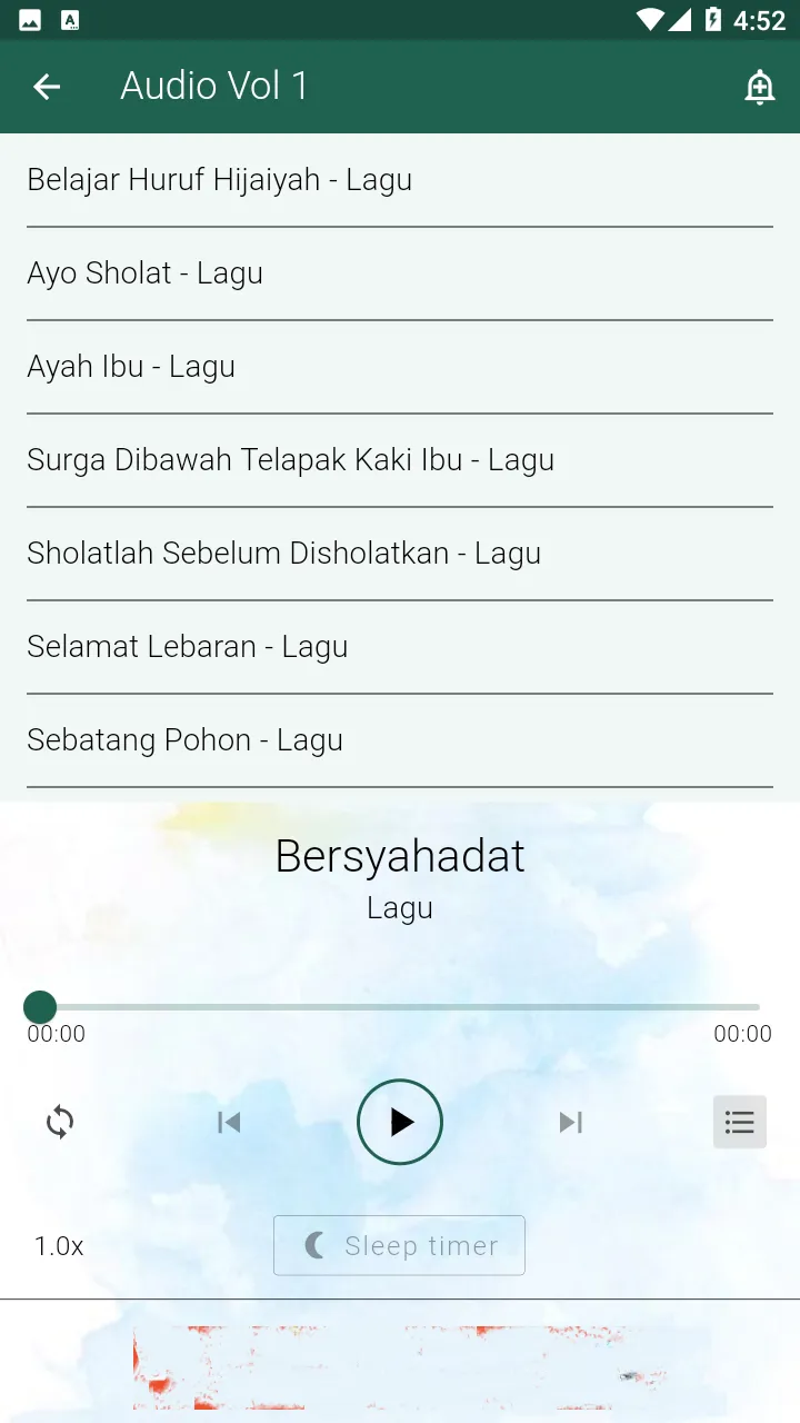 Lagu Muslim Awal Usia | Indus Appstore | Screenshot