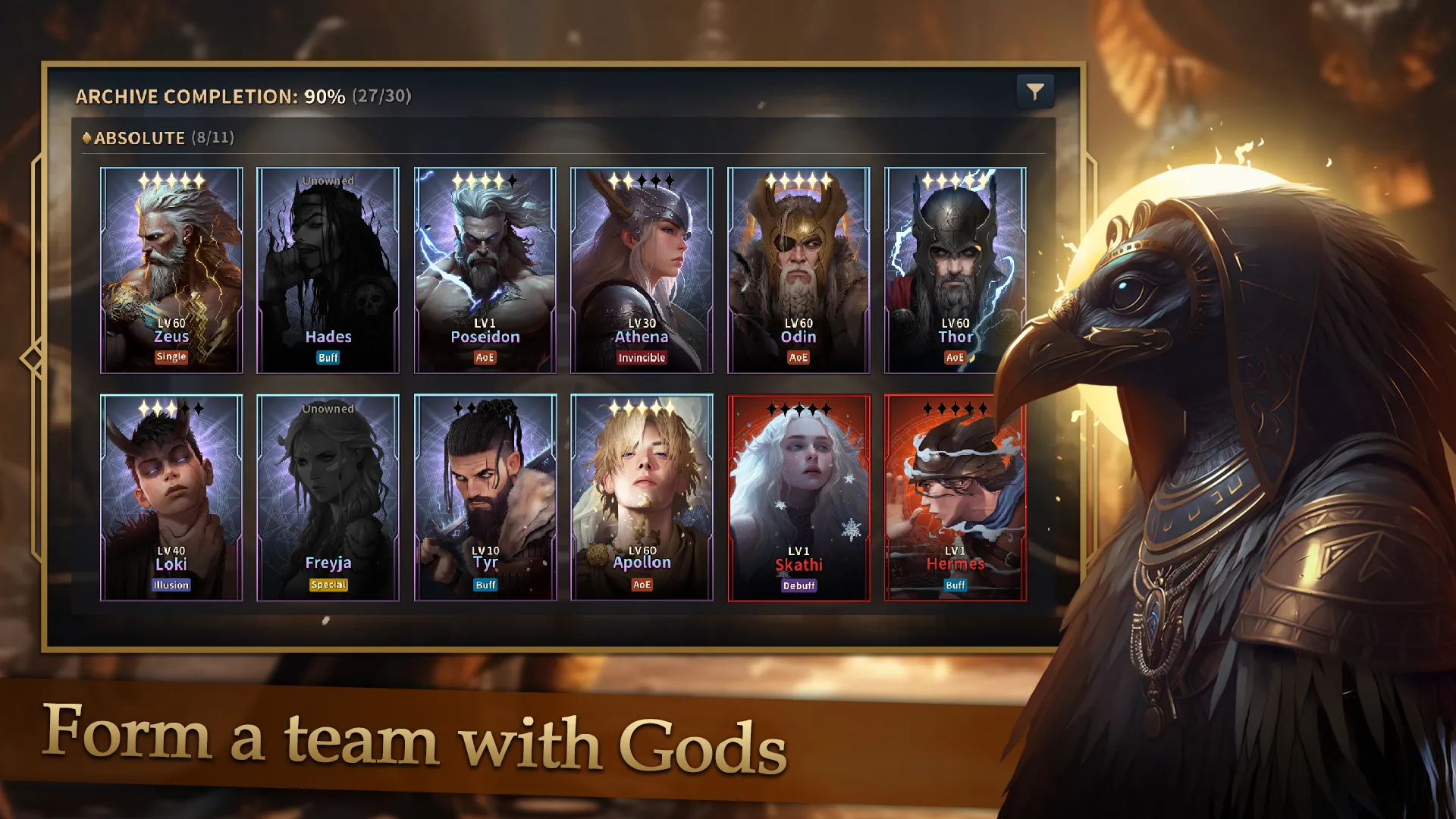 GODS RAID : Team Battle RPG | Indus Appstore | Screenshot