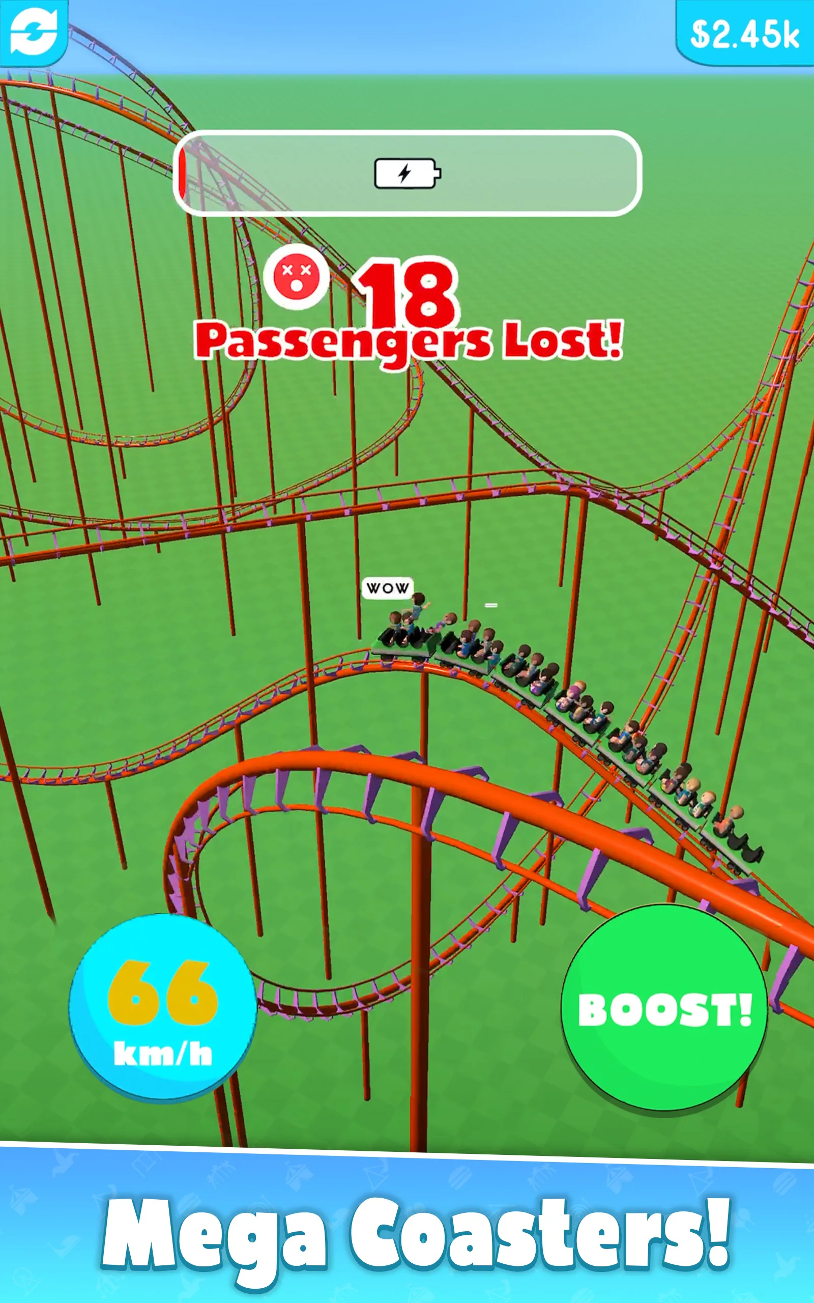 Hyper Roller Coaster | Indus Appstore | Screenshot