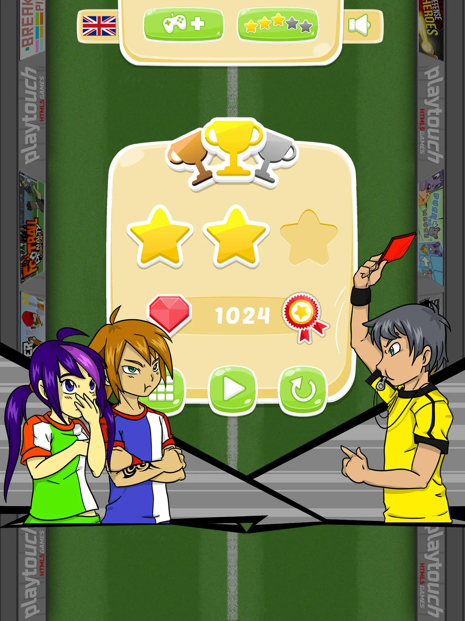 Yuki and Rina Football | Indus Appstore | Screenshot