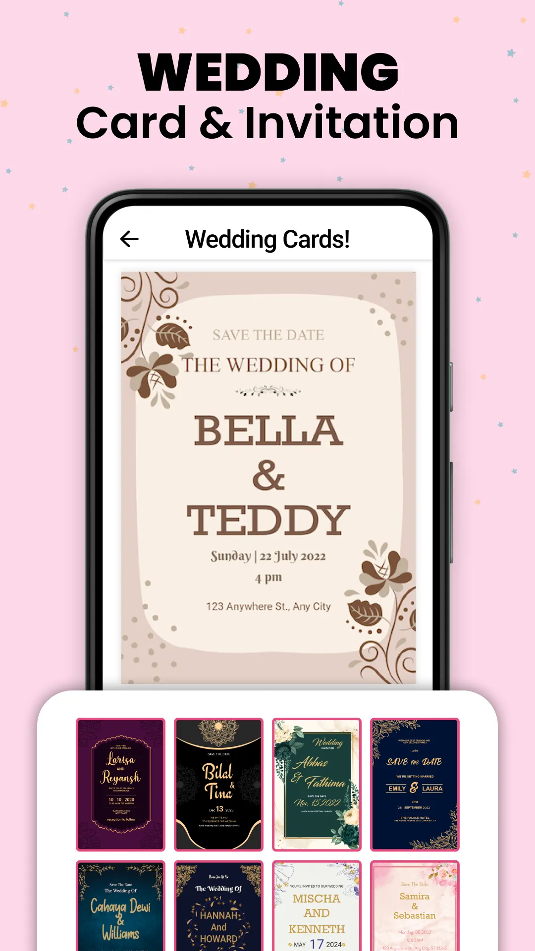 Invitation Maker & Card Design | Indus Appstore | Screenshot